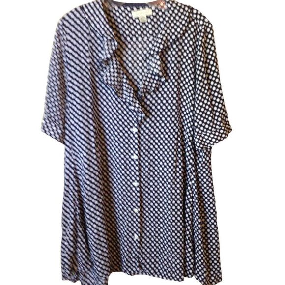 111 Tylho Ruffle Top XL - Picture 1 of 9